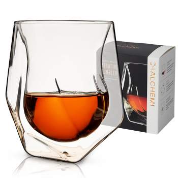 Double Wall Tilted Whisky Glasses Gift Set - MASU