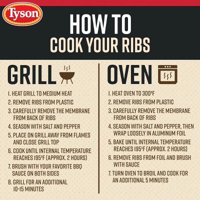 Tyson Baby Back Pork Ribs - Price per lb