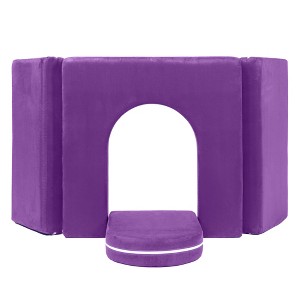 Jaxx Zipline Playscape Castle Gate - Playtime Furniture for Imaginative Kids - 1 of 2