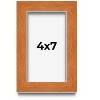 PosterPalooza | Photo Size Classic Brown Picture Frame - UV Acrylic, Foam Board Backing, Hanging Hardware - 2 of 4