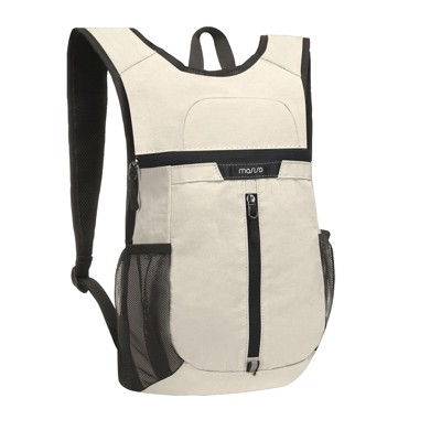 Generic 10L Lightweight Hiking Daypack Small Packable Travel Hiking Backpack, Foldable Shoulder Bag with Front Vertical Pocket, khaki