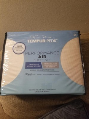 Performance Air Solid Sheet Set - Tempur-pedic : Target