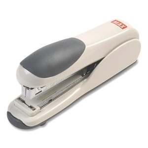 MAX Flat-Clinch Full Strip Standard Stapler, 30-Sheet Capacity, Gray - 1 of 1