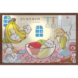 Trends International Bananya - Nap Framed Wall Poster Prints - 1 of 4