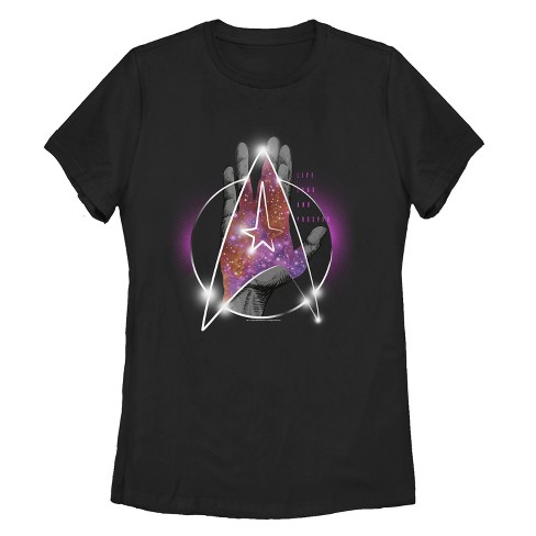 Women's Star Trek Starfleet Galactic Salute T-shirt : Target