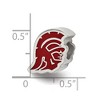 Black Bow Jewelry Sterling Silver South Carolina State Bulldogs NCAA Bead Charm - 4 of 4