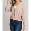 Women's Balloon Sleeve Cardigan - be cool - 2 of 4