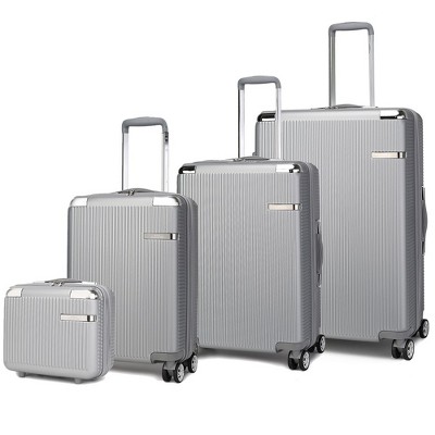 MKF Collection Tulum 4-piece luggage set by Mia K