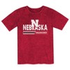 NCAA Nebraska Cornhuskers Boys' Washed T-Shirt - 2 of 3