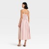 Women's Bow Belt Midi Dress - A New Day™ - 2 of 3