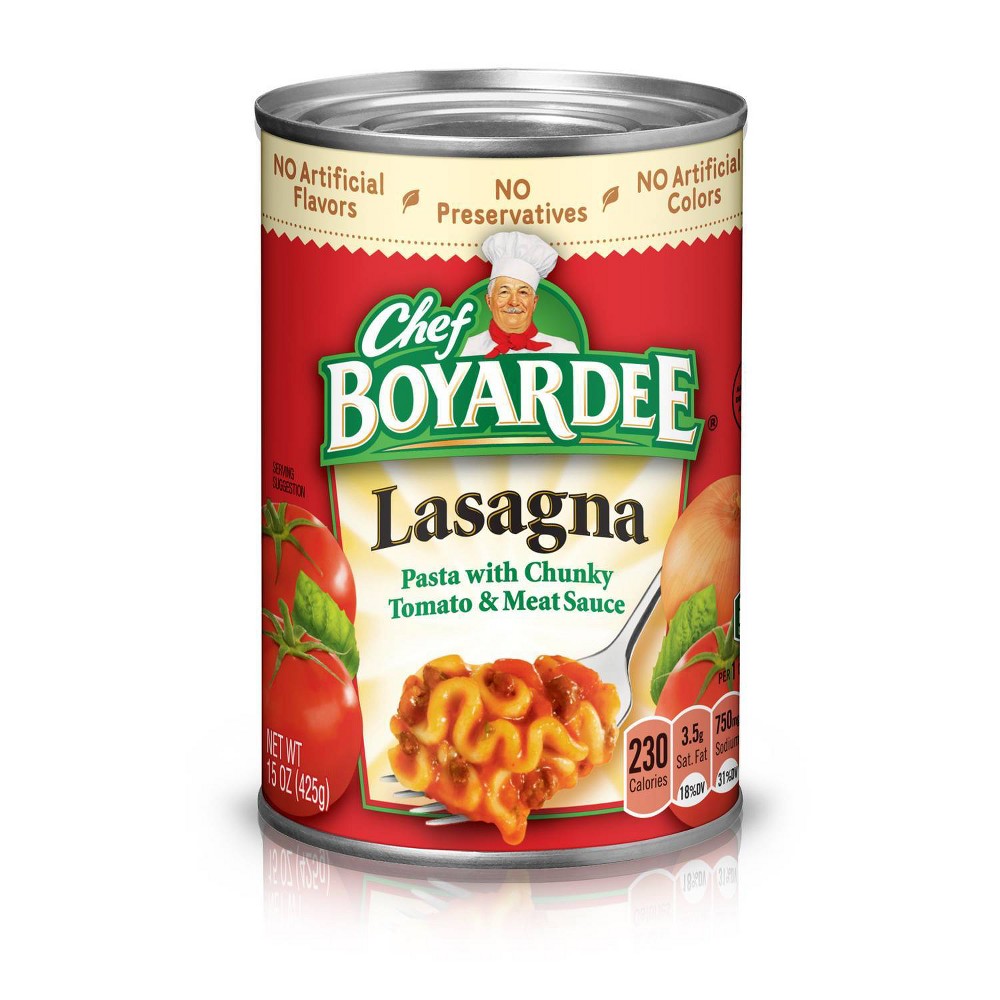 UPC 064144043040 product image for Chef Boyardee Lasagna - 15oz | upcitemdb.com