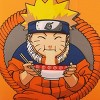 Naruto Sealing Symbol 20 Oz Orange Ramen Bowl With Spoon & Chopsticks - 3 of 4