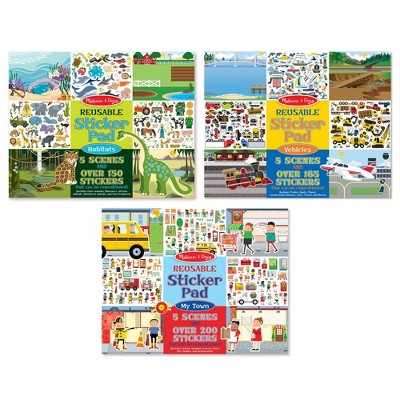 melissa and doug reusable stickers