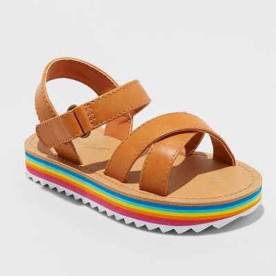 toddler rainbow sandals