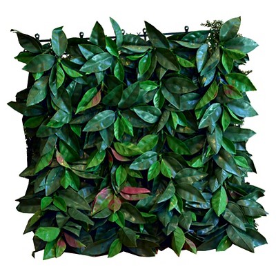 Artificial Laurel Panels, Set of 4