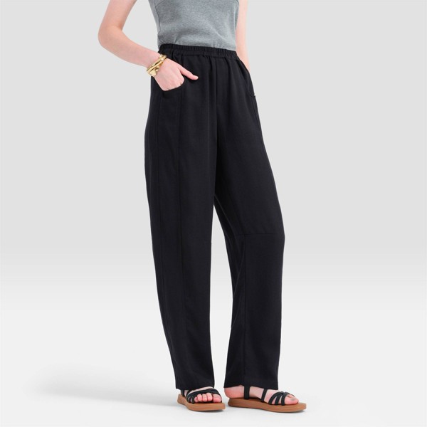 Pantalones de Pierna Recta con Cintura Elástica para Mujer - Universal Thread™ 5