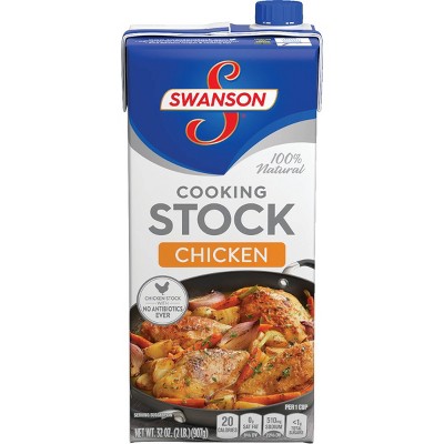 Swanson Gluten Free Chicken Cooking Stock -  32oz