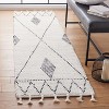 Casablanca W/ Tassels CSB489 Hand Woven Indoor Rugs - Safavieh - 2 of 4