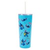 Silver Buffalo Disney Lilo & Stitch Snack Toss Double-Walled Stainless Steel Tumbler - 2 of 4