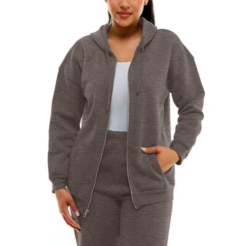 Derek Heart Oversized Zip up Hoodie With Drop Shoulder And Kangaroo Pocket Boyfriend Fit Target