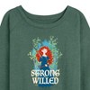 Women's - Disney - Merida Strong Willed Lightweight French Terry Slouchy - 2 of 4