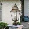 Livex Lighting Exeter 3 - Light Post Light in  Vintage Pewter - 4 of 4