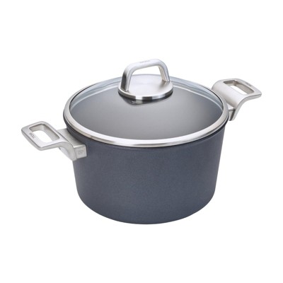 Woll, Diamond LITE PRO, Induction Stockpot w/Lid, 5.25 qt. 9. 5" dia. Gray