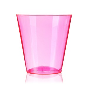 True Party Shot Glasses Colored Plastic Cups, Pink Party Cups Disposable Shot Cups, Pink Shot Glasses 2oz Set of 60 - 1 of 4