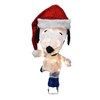 Peanuts 24IN PEANUTS LED 3D PRELIT YARD DÉCOR SKATING SNOOPY, White - 3 of 4