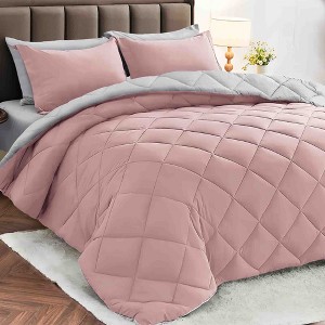BAGOKIE 7 Pieces Reversible Bed in a Bag Comforter Set for All Season - 1 of 4