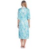 Casual Nights Women's Satin 2 Piece Robe and Nightgown Set - 3 of 4