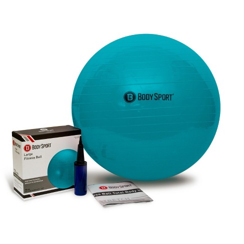 Exercise ball and discount pump