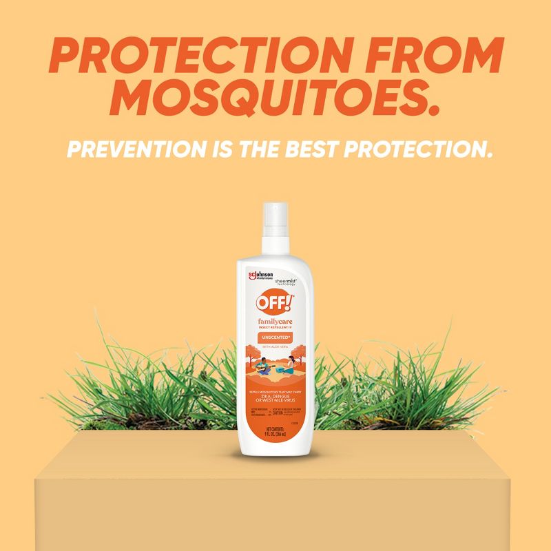 OFF! FamilyCare Mosquito Repellent Unscented - 9oz, 5 of 17