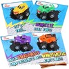 Joyfy 16 Packs Valentines Day Pull Back Monster Truck Toys with Cards for Kids' Classroom Exchange Gifts Valentine Party Favor Toys - 4 of 4