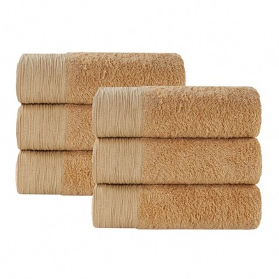 Rayon From Bamboo Cotton Blend Eco-Friendly Hypoallergenic Solid Bathroom Towel Set by Blue Nile Mills