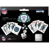 MasterPieces Officially Licensed NFL Seattle Seahawks 2-Pack Playing cards & Dice set for Adults - 4 of 4