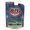 Greenlight Collectibles 1/64 1972 Ford Ranchero 500 with Camper Shell Blue Collar Series 11 35240-B - 2 of 3