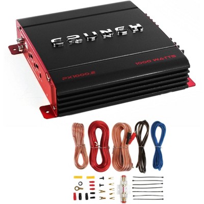 car woofer and amplifier