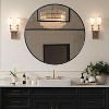 MAYEERTY Metal Framed Round Bathroom Mirror for Wall - 3 of 4