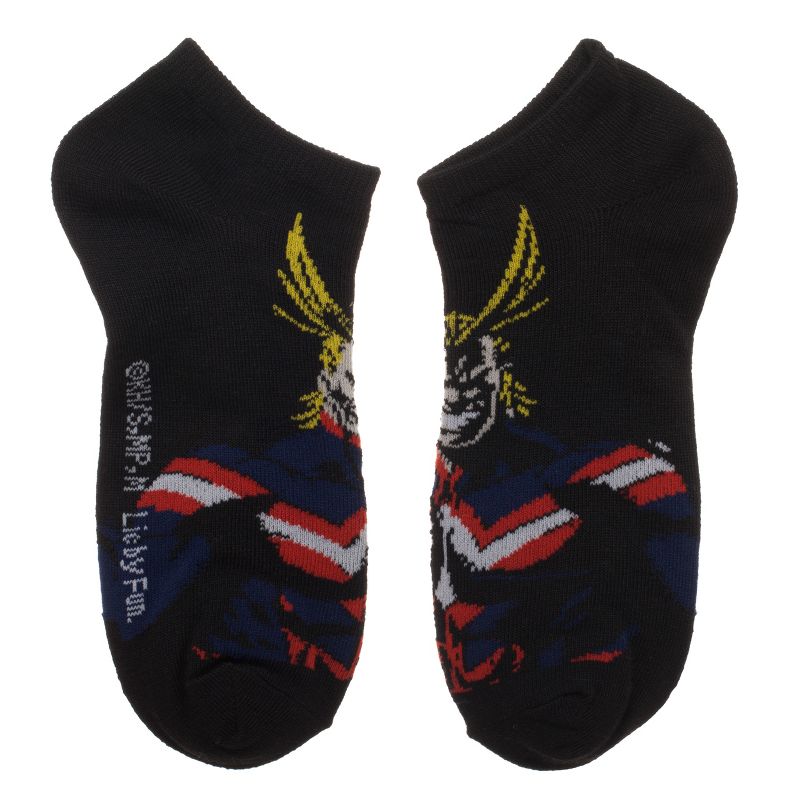 My Hero Academia Casual Ankle Socks for Men 5-Pack, 4 of 7