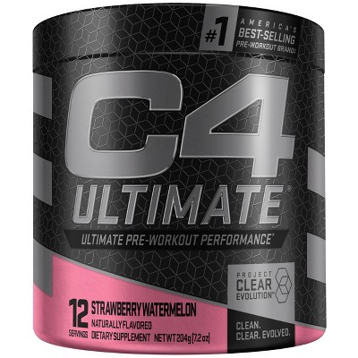 Cellucor C4 Ultimate Energy Powder - Strawberry Watermelon - 7.2oz
