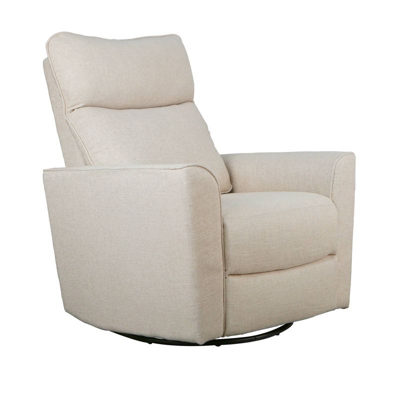 SECOND STORY HOME Soho Swivel Recliner Glider - Canvas, 1 of 4