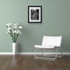 Trademark Fine Art -Chris Bliss 'Chelsea Black and White' Matted Framed Art - 3 of 4