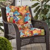 Kensington Garden 24"x22" Outdoor High Back Chair Cushion - 2 of 4