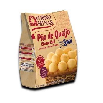 Forno de Minas Pao De Queijo Frozen Cheese Roll - 8.47oz