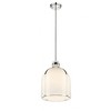 Pearson Collection Glass Pendant Light - Industrial Style, Dimmable, Brushed Nickel Finish - 2 of 4