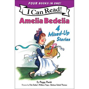 Amelia Bedelia 4 Mixed-Up Stories - (I Can Read Level 2) by  Peggy Parish (Paperback) - 1 of 4