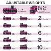 Adjustable Ankle Weights 1 Pair 2 4 6 8 10 Lbs Leg Weight Straps for Women Men - 4 of 4
