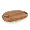 Toscana Little Mermaid Pebble Shaped Acacia Charcuterie Board - 2 of 4