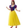 Joyfy Snow Princess Dress Costume for Women, Adult Halloween Outfit with Headwear - 4 of 4